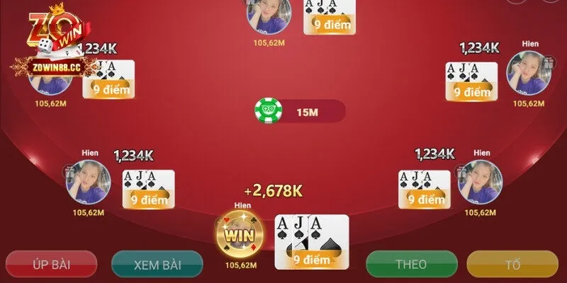 Bài liêng được sử dụng bộ bài tây 52 lá để tham gia đánh