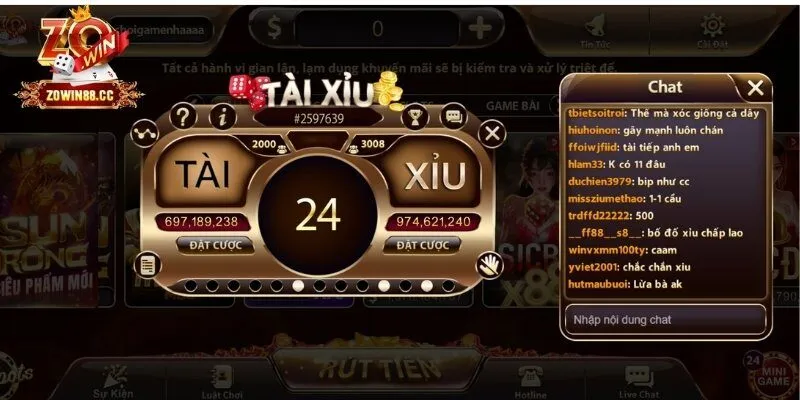 Tổng quan tài xỉu trực tuyến hot nhất hiện nay